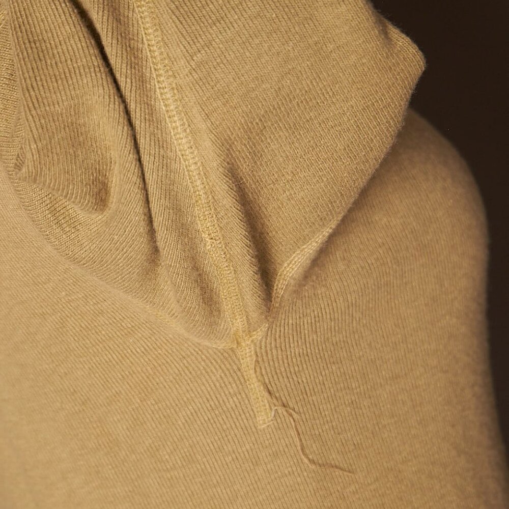 1960s Green Military Thermal Under Shirt